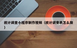 池州统计调查小程序制作视频（统计调查表怎么做）